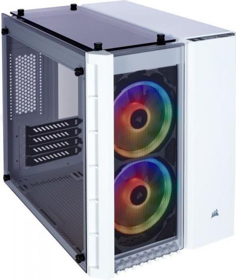 Obudowa Crystal Series 280X RGB TG Micro ATX biała Obudowa Crystal Series 280X RGB TG Micro ATX biała